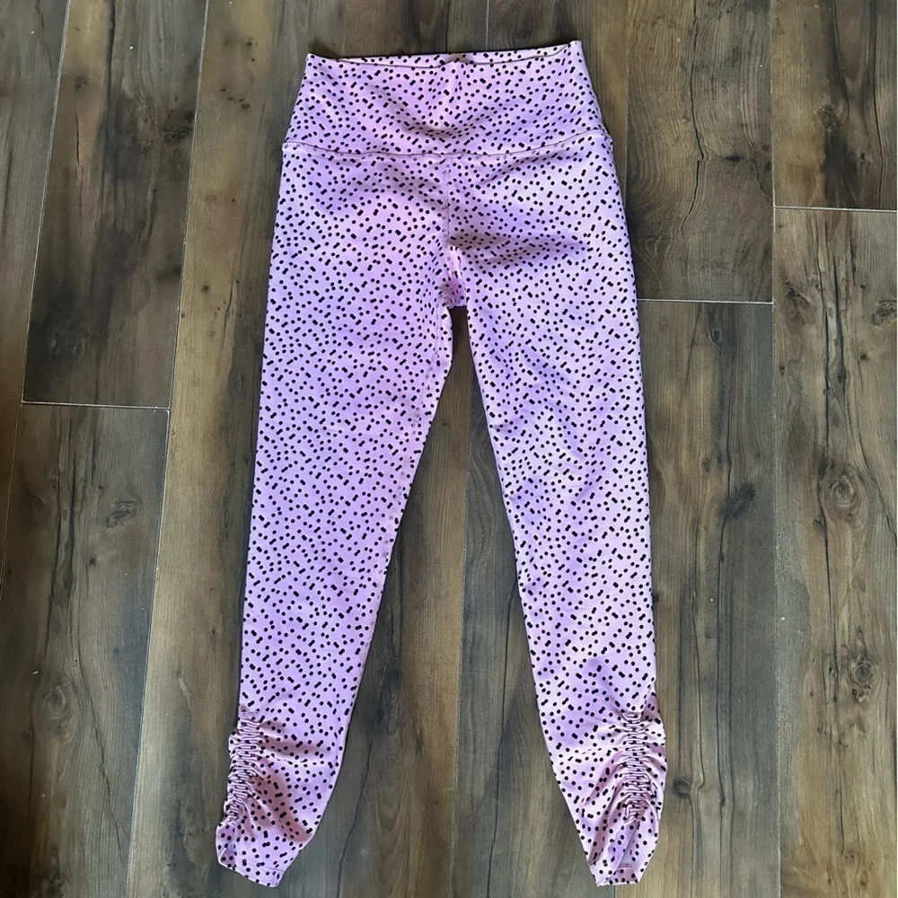 Betsy Johnson | Bubblegum Pink and Black Leggings | Small